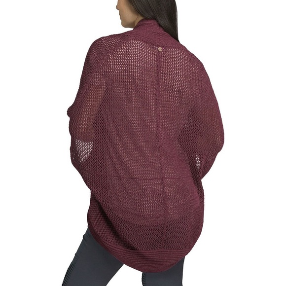 prAna Lima Cardigan in Black Cherry - Picture 2 of 8